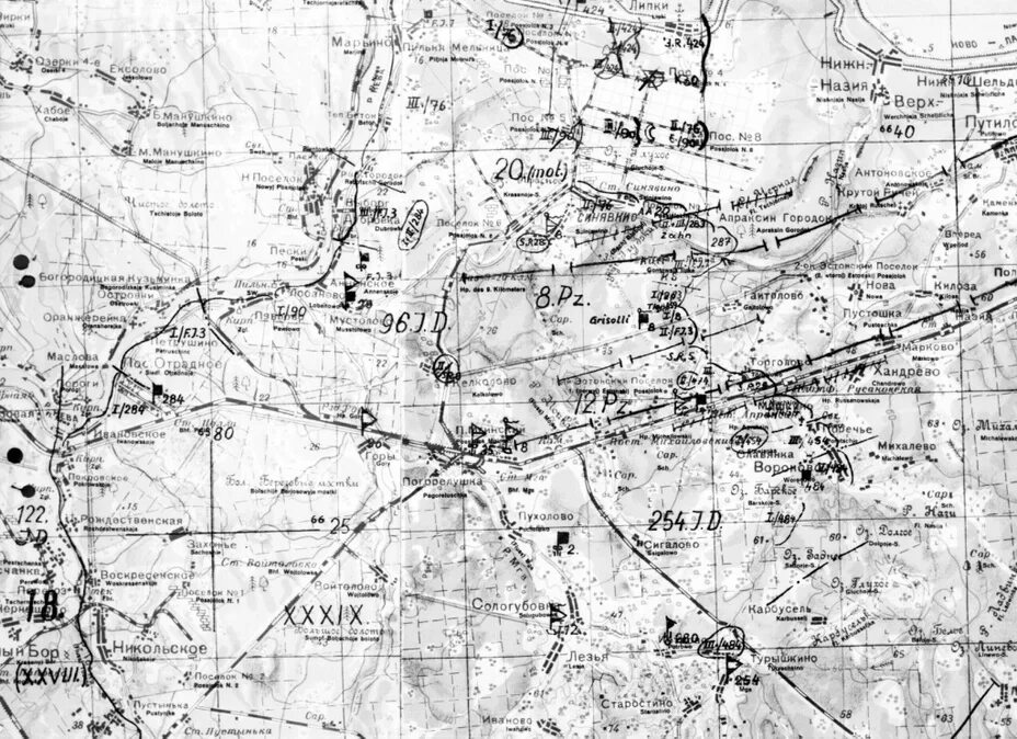 Оборона Наро-Фоминска 1941. Оперативные карты вермахта 1941. Военные карты вермахта Калужская область. Петрушинский плацдарм 1941-1945. Военные карты иванова