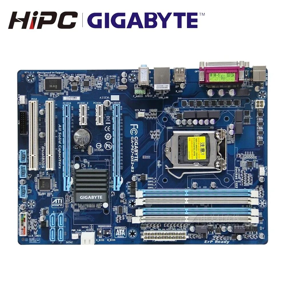 Gigabyte ph67 ds3 b3. Gigabyte ga-p67-ds3-b3. p67-ds3-b3.