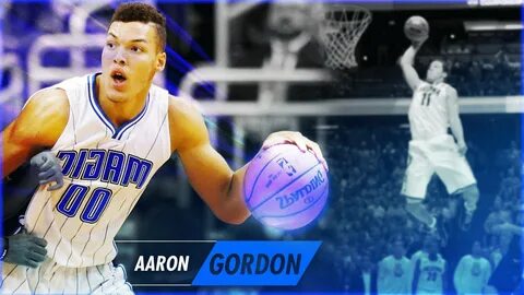 Aaron Gordon Fan Made Poster Wallpaper. 