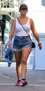 MIRANDA LAMBERT in Denim Shorts Out in New York 06/12/2019 - HawtCelebs.