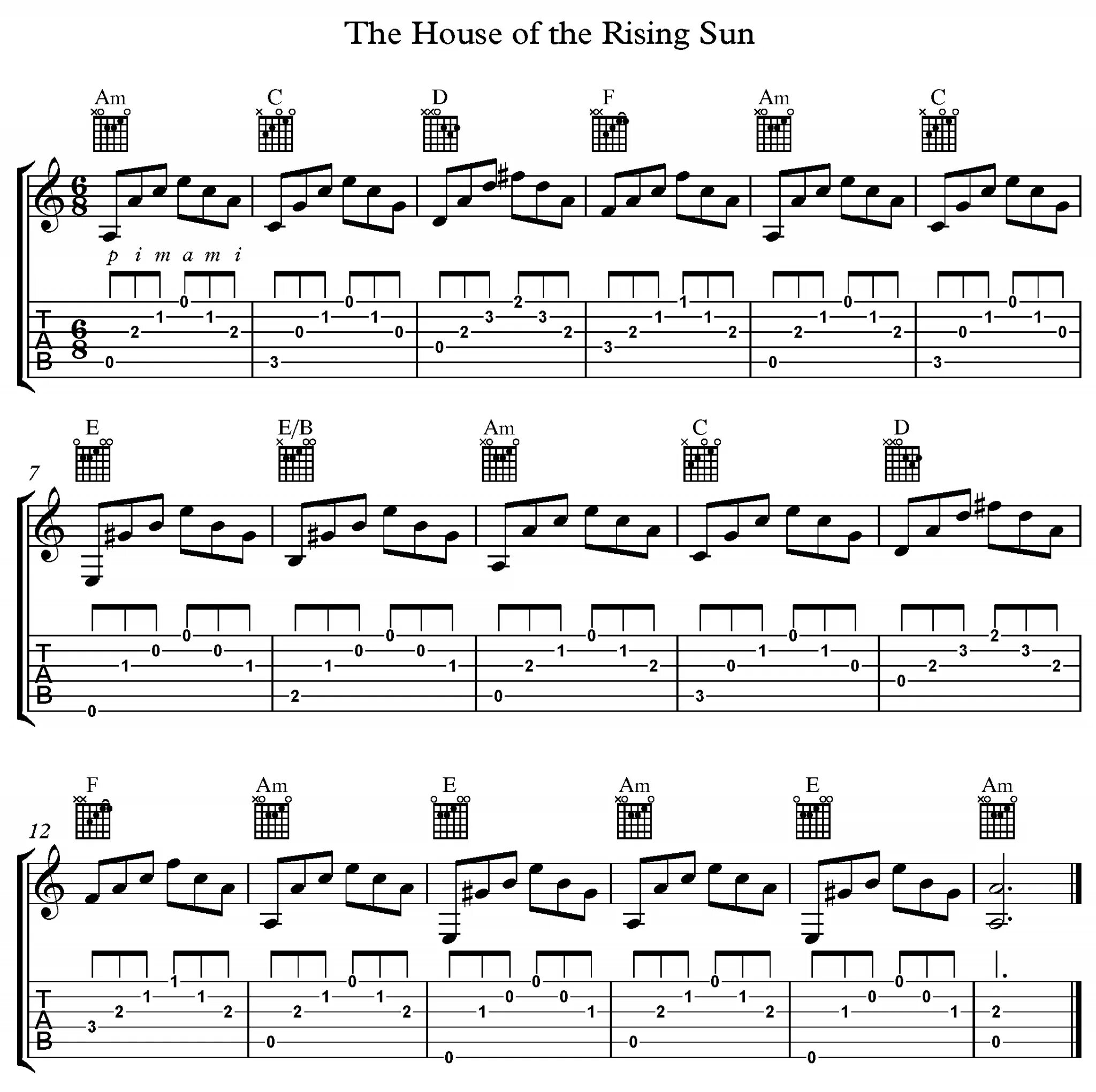 Animals house of rising sun аккорды. The animals House of the Rising Sun табы. House of the Rising Sun Ноты для гитары. Animals House of the Rising Sun табы для гитары. House of the Rising Sun Ноты.