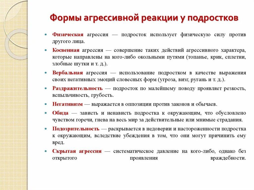 Исследование агрессивного поведения подростков. Формы агрессии. Формы проявления подростковой агрессии. Формы агрессии у детей. Формы проявления агрессии у детей.