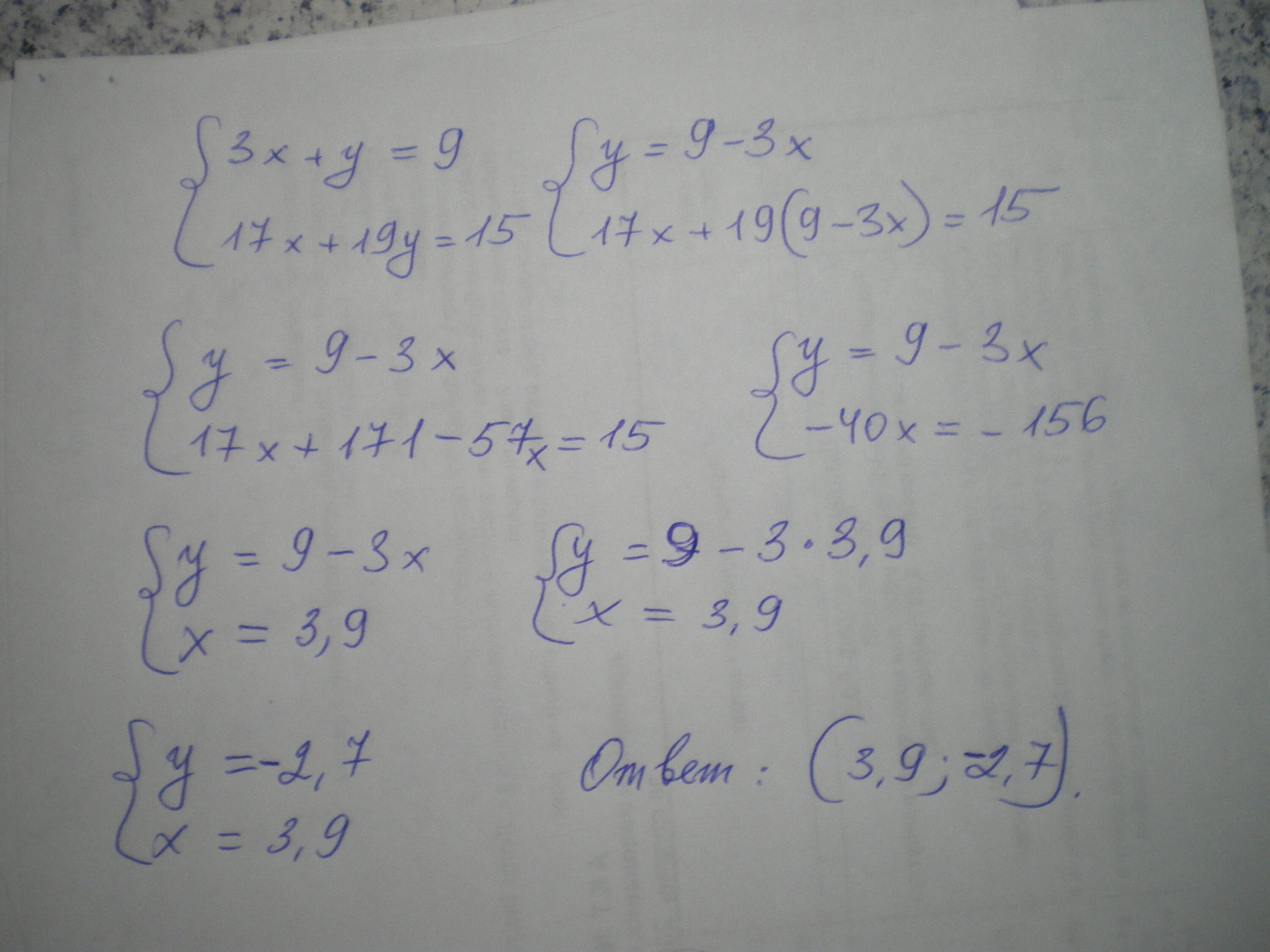 17 4 x 2 15 x