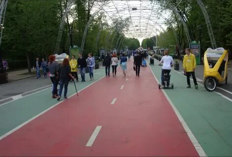 Беговая дорожка в парке