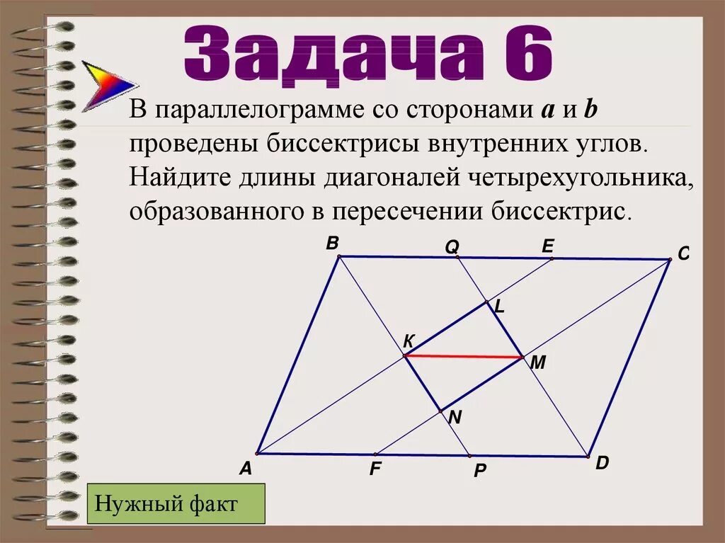 Длина стороны четырехугольника. Доказательство биссектрисы параллелограмма. Диагонали параллелограмма. Диагонали четырехугольника. Биссектрисы углов четырехугольника.