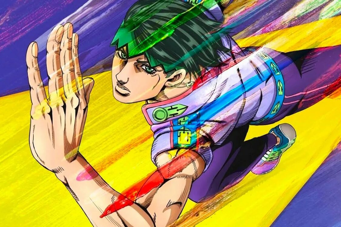 Scratch jojo. Jojo бег рохан. кишибе рохан джоджо. рохан кишибе бег. кишибе рохан бегает.