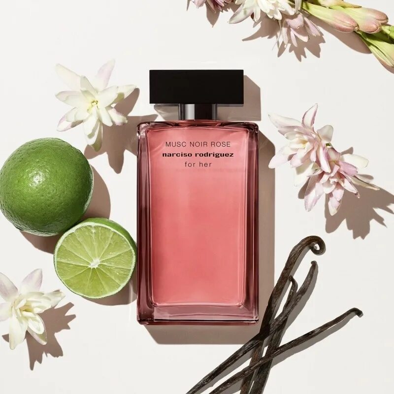Narciso Rodriguez Musc Noir Rose for her, 100 ml. Musk Noir Rose Narciso Rodriguez. Narciso Rodriguez Musc Noir w 100 ml EDP. For her Rose Narciso Rodriguez. Narciso rodriguez musc noir rose