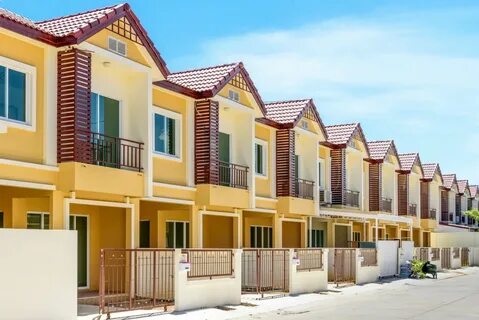Town house building