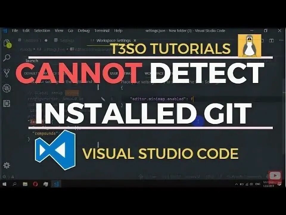 Cannot detect. Vs code git Terminal.