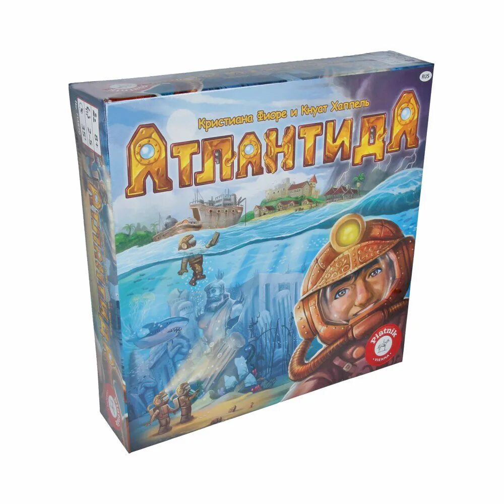 Atlantis цены. Настольная игра Piatnik "Атлантида" 714870. Игра Атлантида Piatnik. Настольная игра. "Атлантида". Котлантида настольная игра.