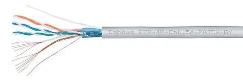 Экранированный utp кабель cabeus