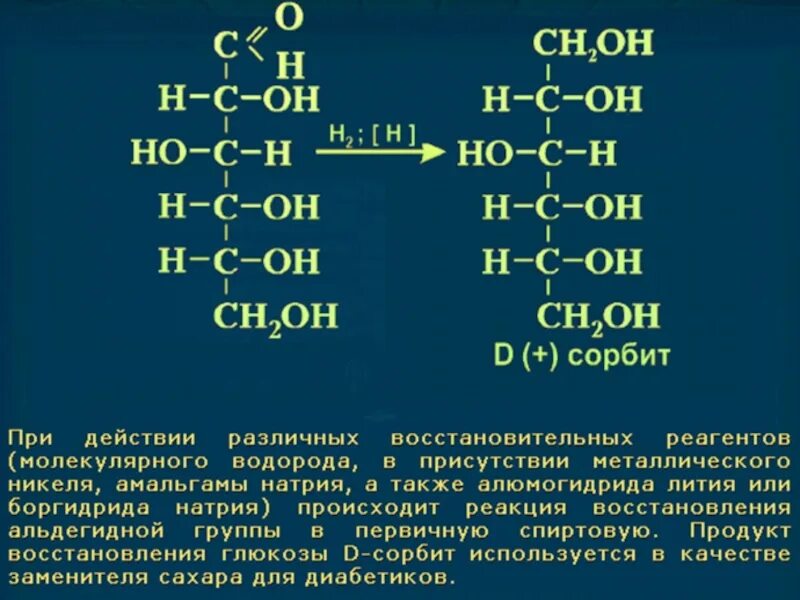 Реакция восстановления Глюкозы. Восстановление Глюкозы водородом. Глюкоза и водород реакция. Глюкоза + h2.