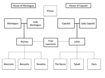 Romeo and juliet montagues and capulets