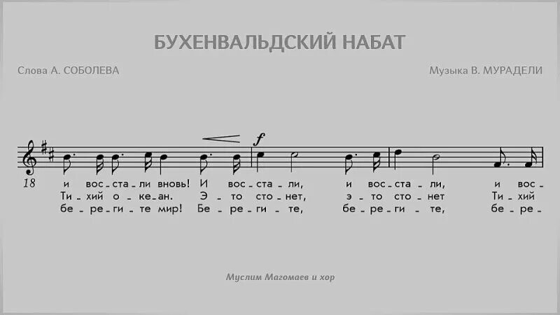 бухенвальдский набат ноты. бухенвальдский набат вано ильич мурадели. бухенвальдский набат вано ильич мурадели. бухенвальдский набат вано ильич мурадели. в.