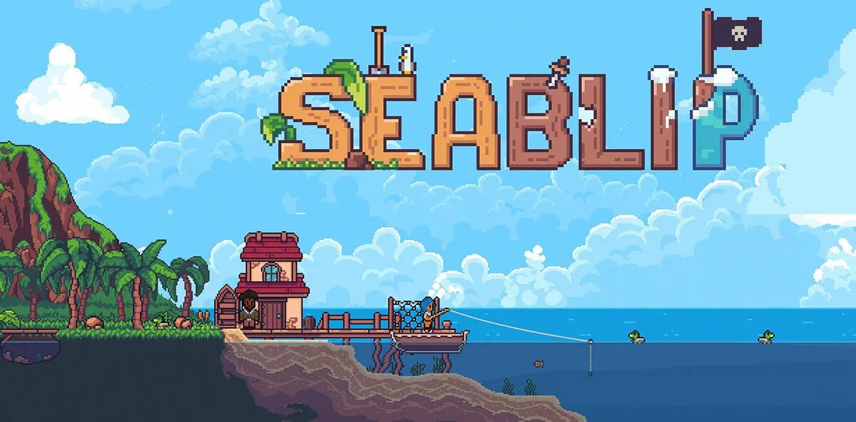 Seablip русификатор. Игра seablip. приключения пикселя. -38 игры.