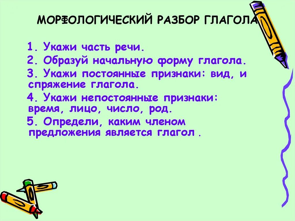 Какой частью речи может быть глаголом