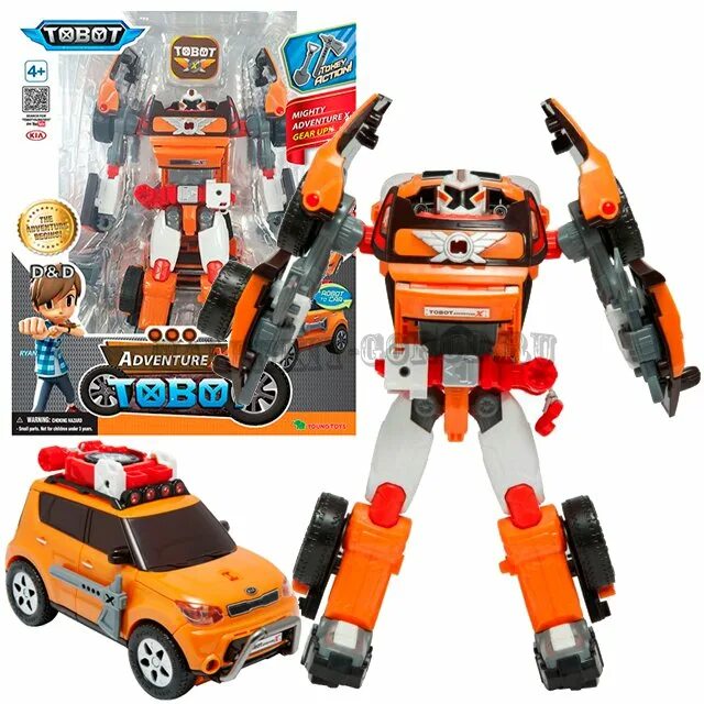 Купить 2015 году Корея tobot приключения x автомобиль робот игрушка дети действи