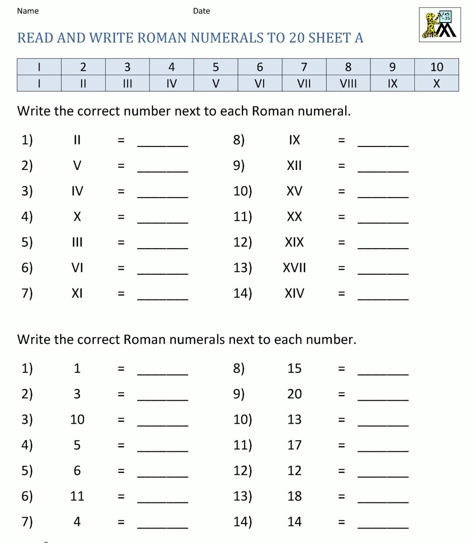Write the correct number