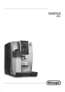 Delonghi dinamica plus инструкция