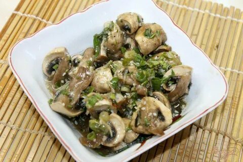 Маринованные шампиньоны по корейски
