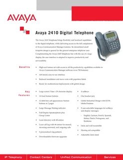 Настроить avaya