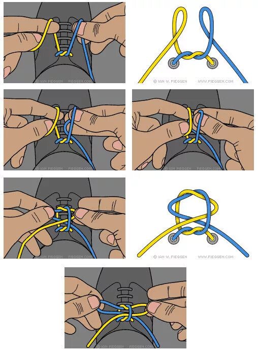 Узлы для завязывания шнурков. Узлы на кроссовки. Завязывание и развязывание шнурков. Завязывание шнурков бантиком. Как завязывать шнурки бабочкой