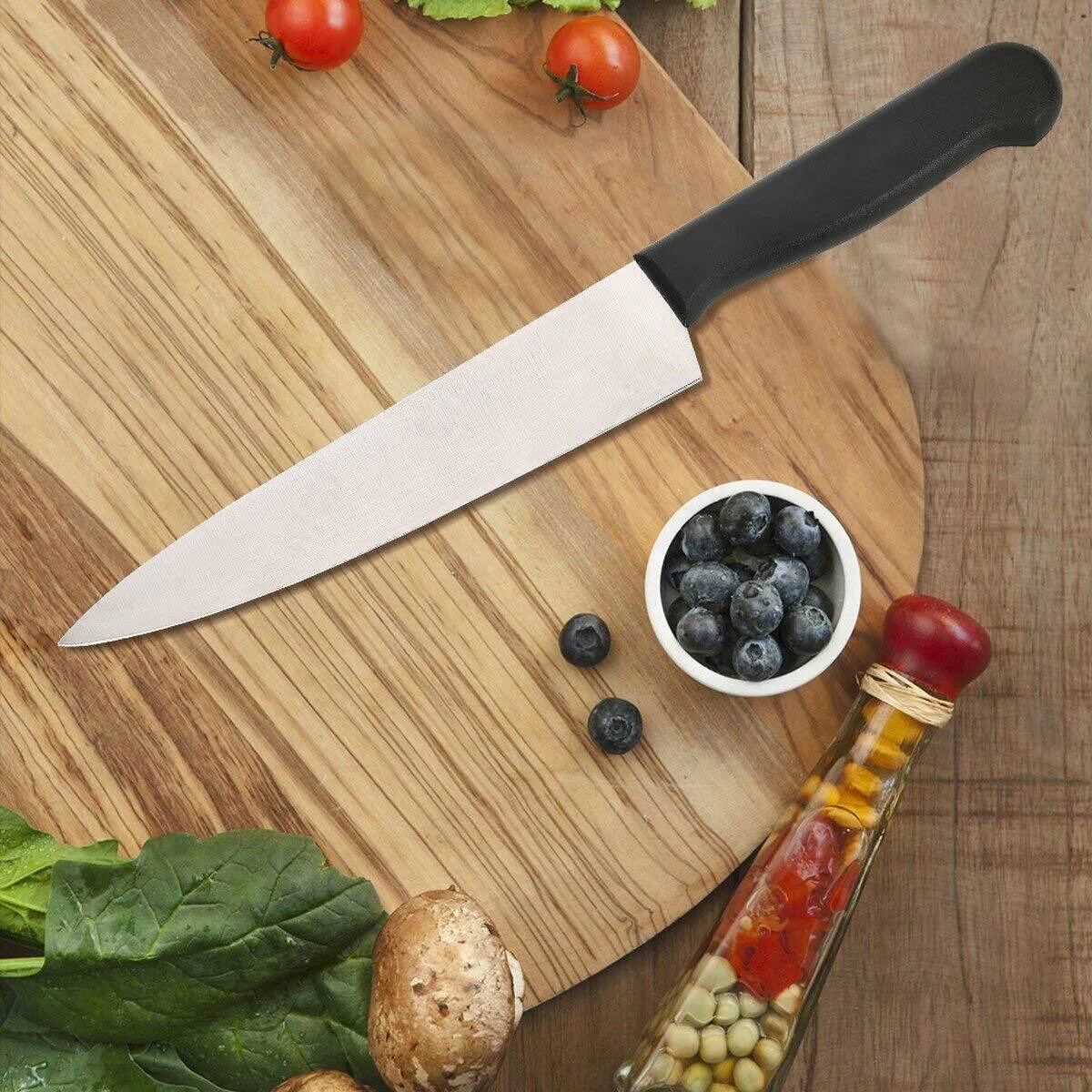 Нож на столе. Нож prohotel stainless steel. ножи prohotel stainless steel 3cr13. ножик на столе.