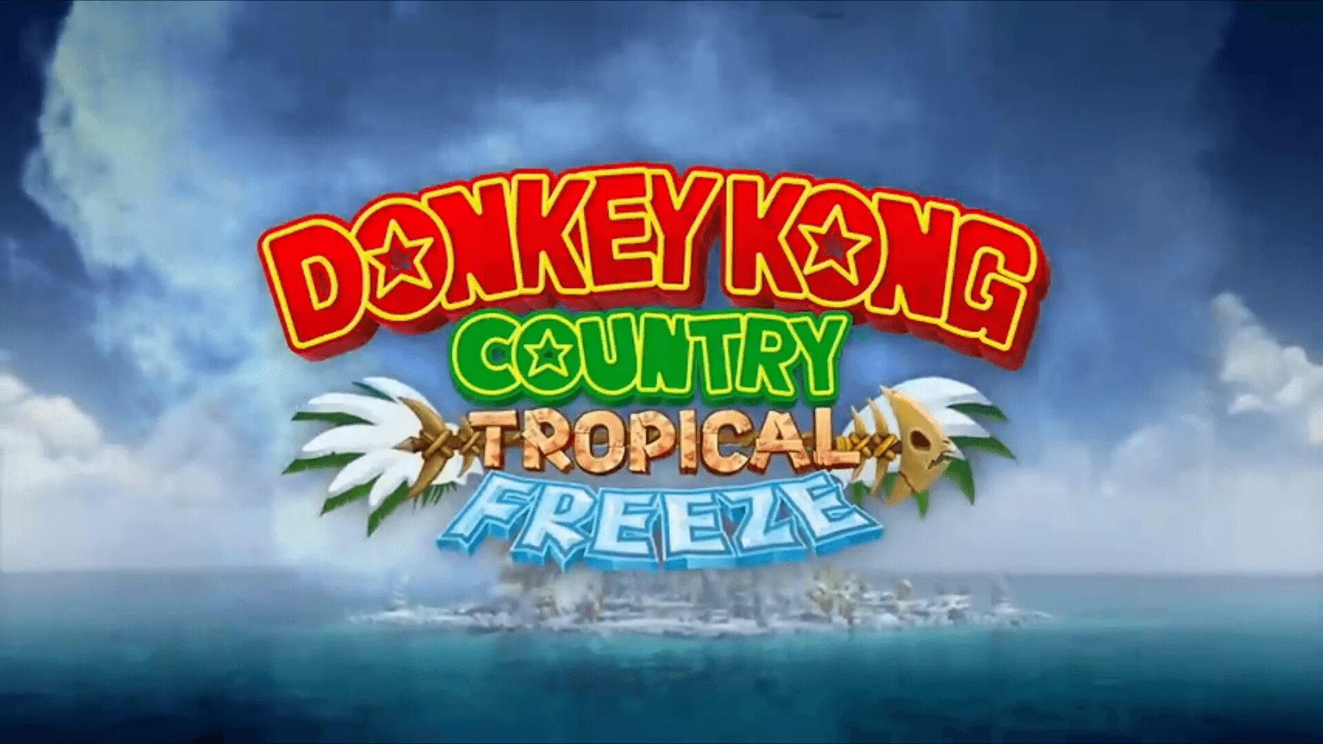 Donkey kong country freeze. Donkey Kong Country: Tropical Freeze. Donkey Kong Country: Tropical Freeze логотип. Donkey Kong Country Tropical Freeze обложка. Donkey Kong Country Tropical Freeze вагонетки.