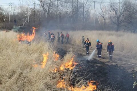 Пожары населенных пунктов