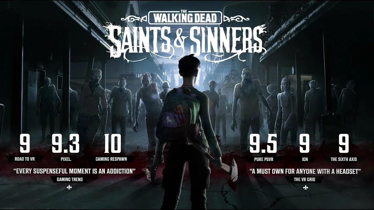 The walking dead saints sinners pico 4. The walking dead saints sinners oculus quest 2.