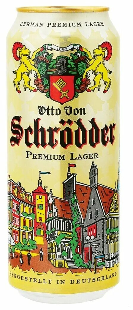 Ж б германия. Пиво Otto von Schroeder Premium Lager светлое. Пиво Отто фон шрёддер премиум лагер 0,5л ж/б (24) Германия. Пиво шрёддер премиум лагер 4.9 ж/б. Отто фон шрёддер премиум лагер ж/б 0.5л*24, 4,9%.