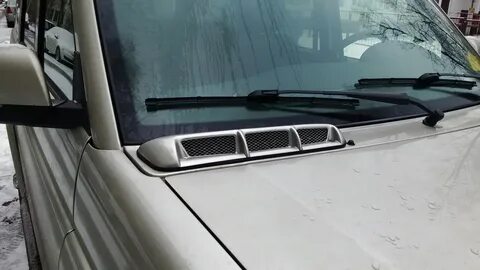 Уаз накладка капота