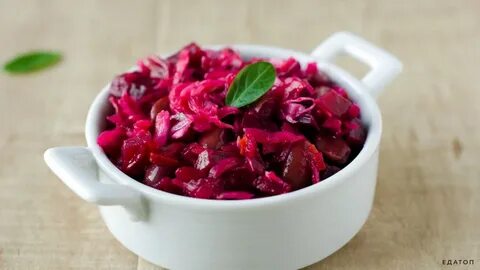 Салат из свеклы с чесноком калорийность