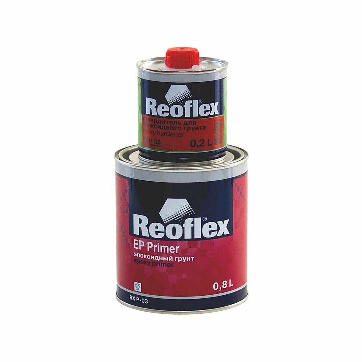 Праймер для авто. Reoflex эпоксидный грунт. Reoflex грунт 2к эпоксидный Ep primer (0,8л+0,2л). Грунт эпоксидный 2к Reoflex Ep primer (0,8л). Reoflex Ep primer эпоксидный грунт серый.