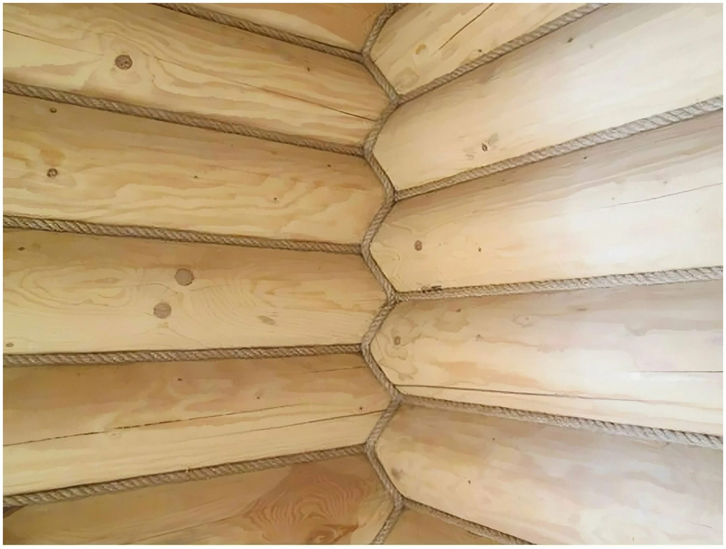 стыки между бревнами