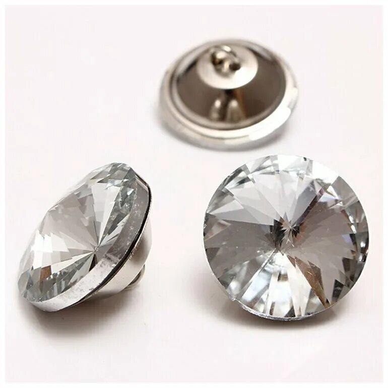 Пуговицы для мягкой мебели. Пуговицы для мебели. Мебельные пуговицы в цвете латунь. Пуговицы со стразами. Гу220 пуговица кристалл, 20 мм.