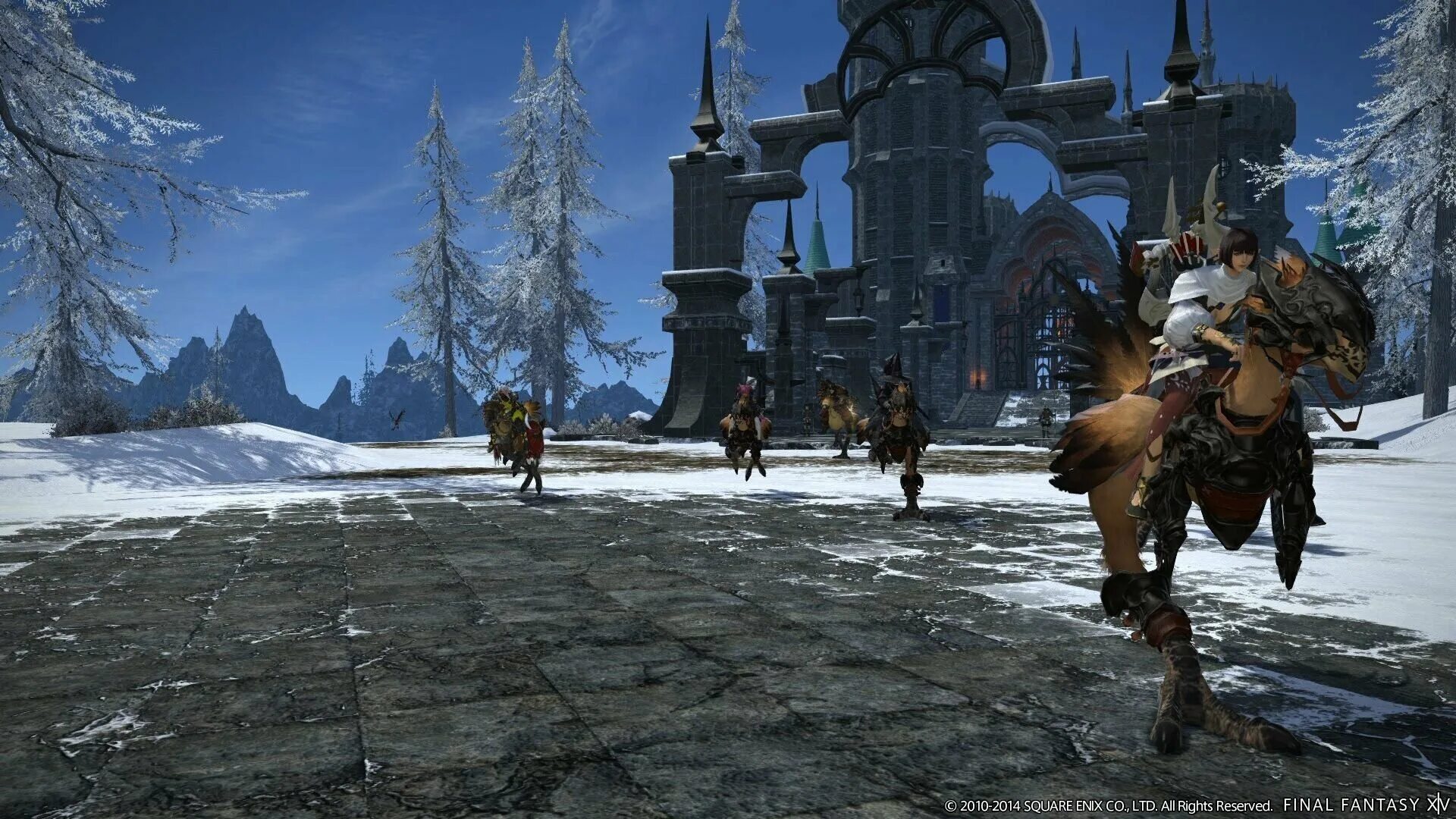 5 14 в игре. Final Fantasy XIV: A Realm Reborn. Ff14.