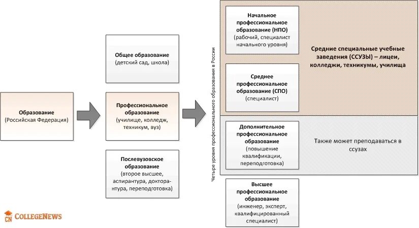 Спо после колледжа. Виды образования колледж. среднее профессиональное образование это. образование колледжа это какое образование. техникум уровень образования.