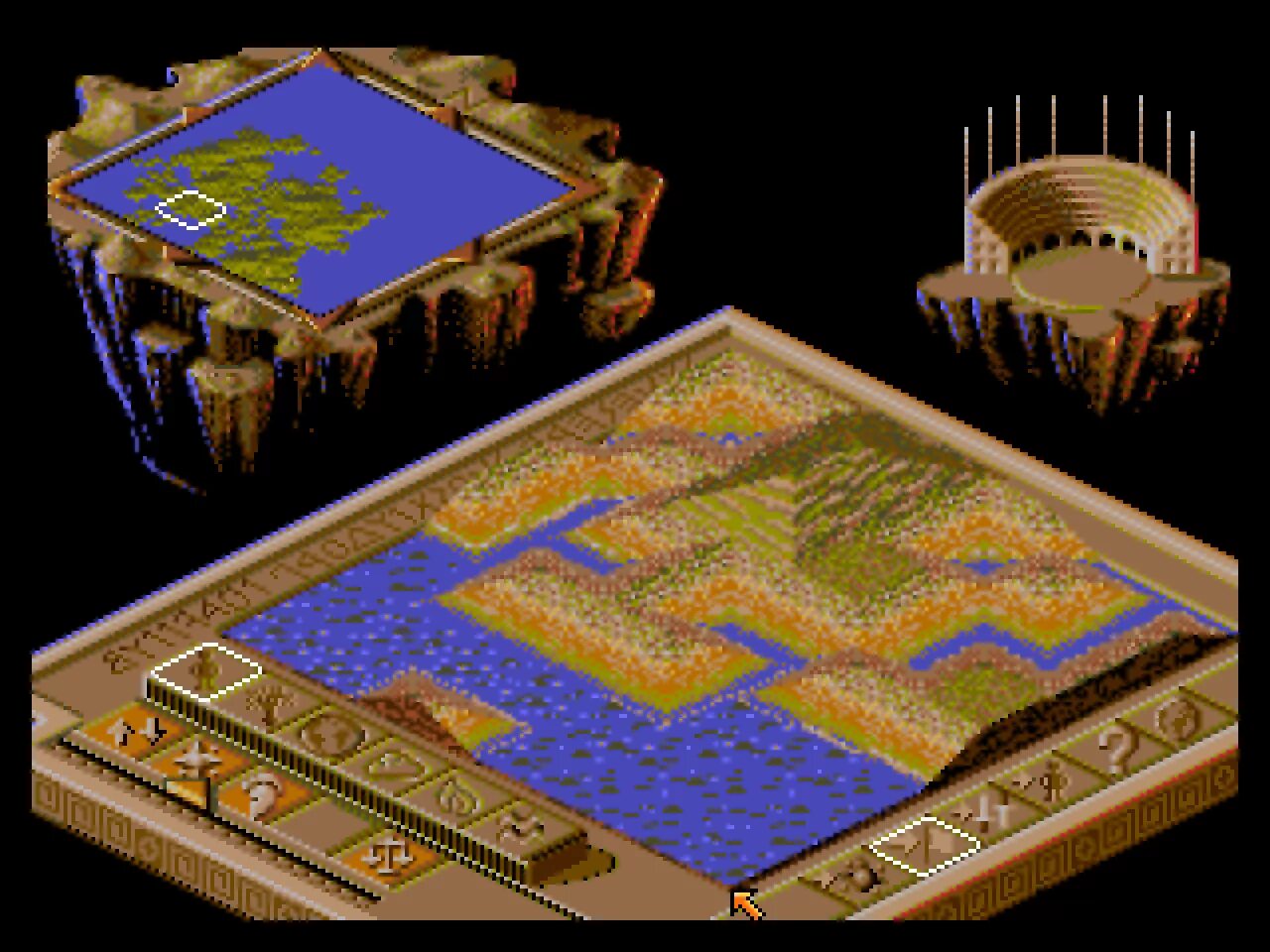 Populous игра Sega. Populous 1989. Populous 2 Trials of the Olympian Gods. Игра populous 2 Sega. Игра симулятор сеги