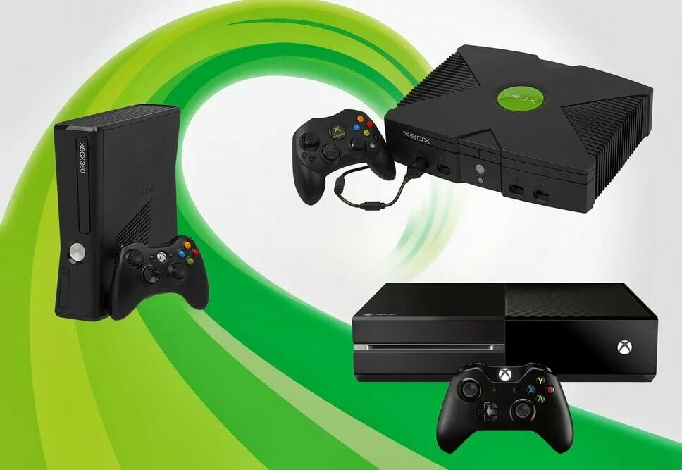 Можно ли xbox. Xbox Original Xbox 360 Xbox one. Xbox Original 360 one. Xbox Original vs Xbox 360. Xbox 2003.