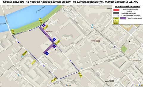 Ул малой карта