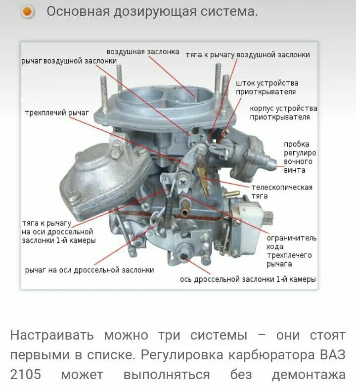 Регулировка настройка карбюраторов. Карбюратор ВАЗ 2101 регулировочные винты. Регулировочный болт карбюратора ВАЗ 2101. Схема карбюратора ВАЗ 2101. Винты регулировки карбюратора ВАЗ 2101.