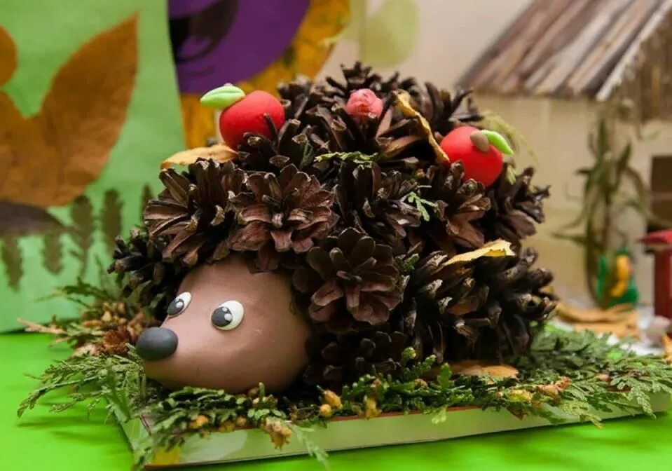 Осеннее богатство России! DIY! Поделка осенняя в 1 класс Handmade, Cheese board,