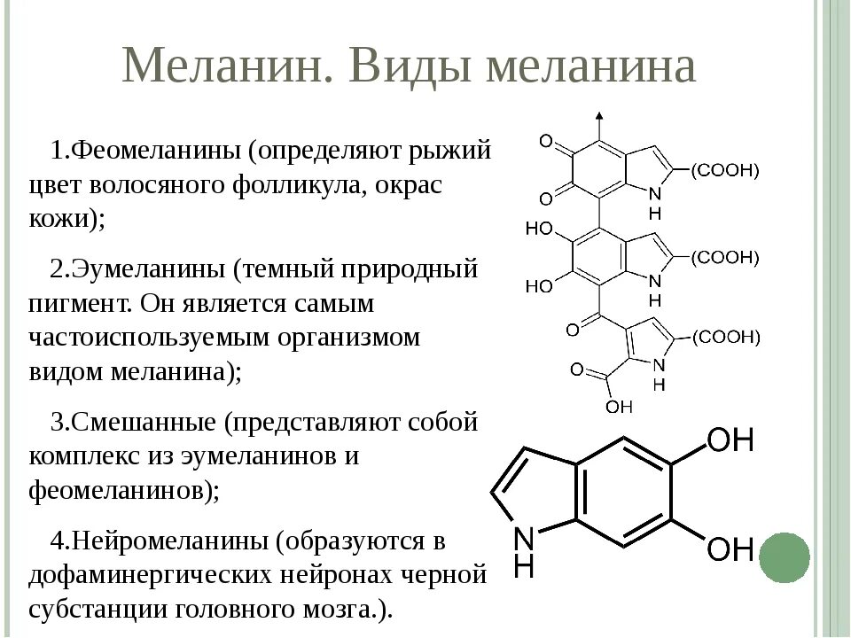 Строение пигментов. Пигмент меланин формула. Меланин формула химическая. Меланин строение.