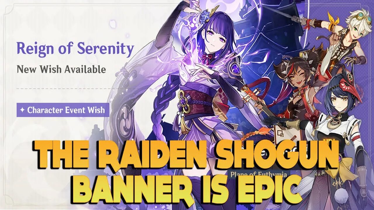 Баннер сёгун райдэн геншин импакт. Рейден геншин импакт. Беннер райден. Райдэн сегун баннер. Баннер 2.