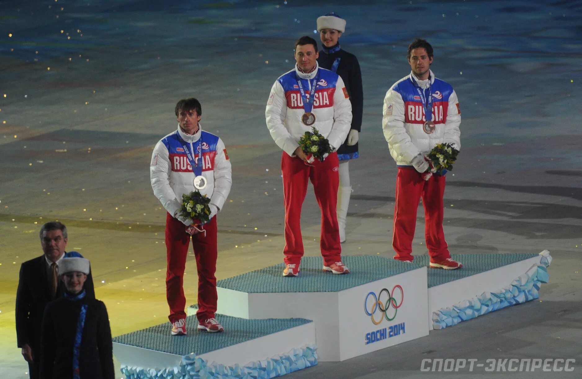 Легков Вылегжанин Черноусов. Чемпионы олимпийских игр 2014