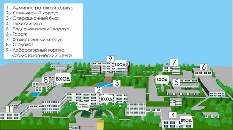 Склифосовского больница карта