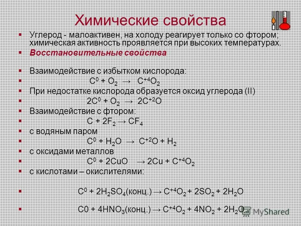 электронная характеристика углерода