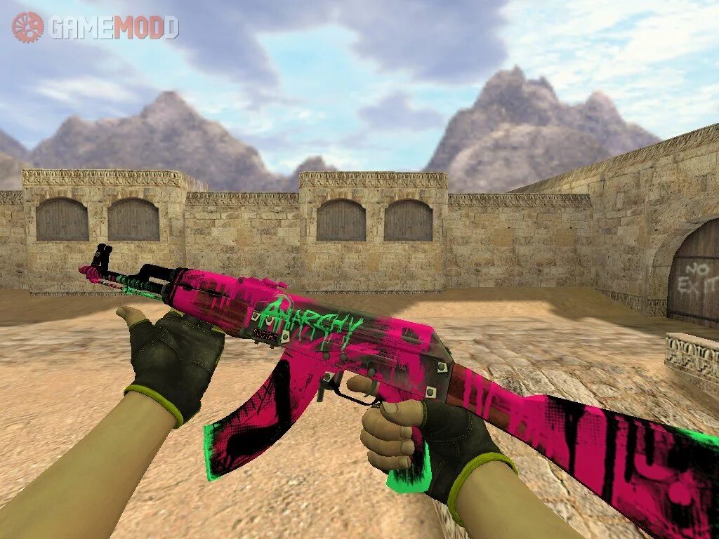 Cs skin box. Скин неоновая революция в КС. АК 47 CS 1.6. AK 47 КС 1.6. AK-47 | Neon Revolution.