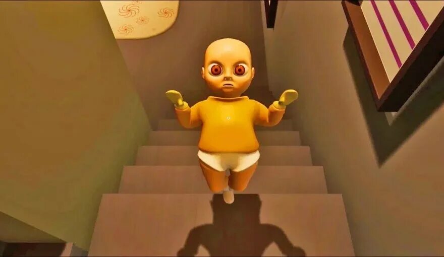 Прохождение малыша в желтом. Бэби Еллоу игра. Бейби ин Елоу. Малыш желтый. Младенец в желтом.